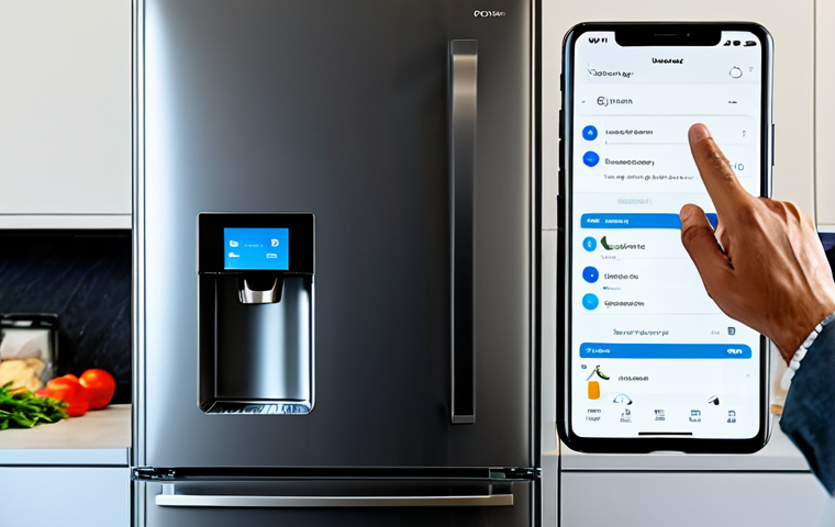 스마트 홈 환경이 정신 건강에 미치는 영향 - Smart Home Security** "A family stands inside their home near a smart security panel. The security ...
