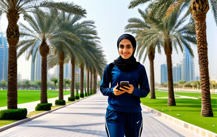 웰니스 테크의 투자 기회 분석 - **A Middle Eastern doctor consulting with a patient via telemedicine.** The doctor is wearing a prof...